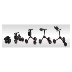 Chariot Manuel Bag Boy Nitron Black Red
