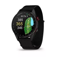 Montre GPS Garmin S72 - 47mm Titane Carbon Gray DLC/Rouge