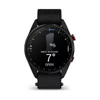 Montre GPS Garmin S72 - 47mm Titane Carbon Gray DLC/Rouge
