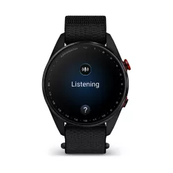 Montre GPS Garmin S72 - 47mm Titane Carbon Gray DLC/Rouge