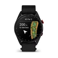 Montre GPS Garmin S72 - 47mm Titane Carbon Gray DLC/Rouge