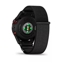Montre GPS Garmin S72 - 47mm Titane Carbon Gray DLC/Rouge