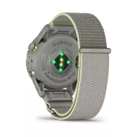 Montre GPS Garmin S72 - 47mm Titane Silver/Citron