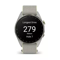 Montre GPS Garmin S72 - 47mm Titane Silver/CitronMontre GPS Garmin S72 - 47mm Titane Silver/Citron