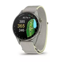 Montre GPS Garmin S72 - 47mm Titane Silver/Citron