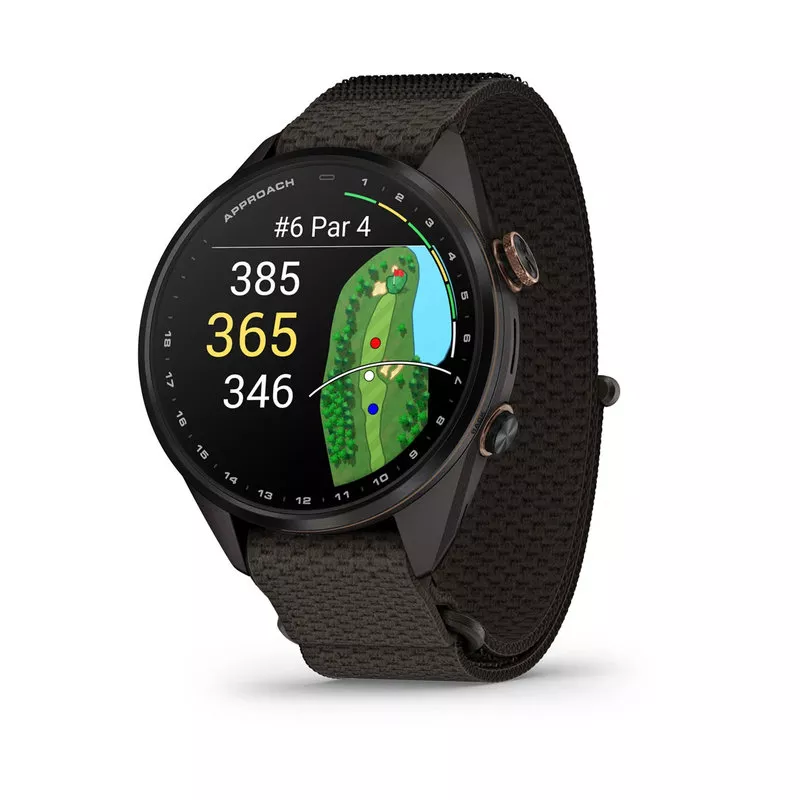 Montre GPS Garmin S72 - 43mm Titane Carbon Gray DLC/Bronze