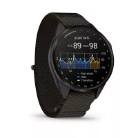 Montre GPS Garmin S72 - 43mm Titane Carbon Gray DLC/Bronze