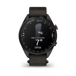 Montre GPS Garmin S72 - 43mm Titane Carbon Gray DLC/Bronze