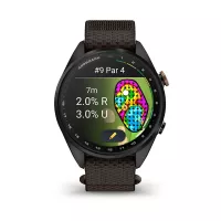 Montre GPS Garmin S72 - 43mm Titane Carbon Gray DLC/Bronze