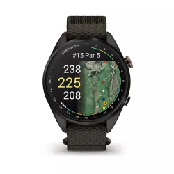Montre GPS Garmin S72 - 43mm Titane Carbon Gray DLC/Bronze