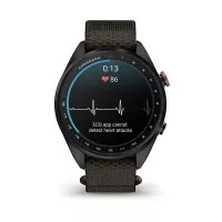 Montre GPS Garmin S72 - 43mm Titane Carbon Gray DLC/Bronze