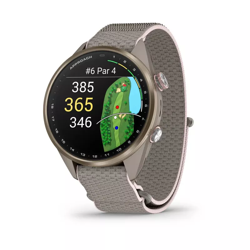Montre GPS Garmin S72 - 43mm Titane Soft Gold/Rose