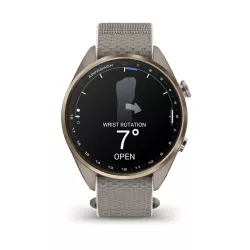 Montre GPS Garmin S72 - 43mm Titane Soft Gold/Rose