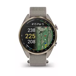 Montre GPS Garmin S72 - 43mm Titane Soft Gold/Rose