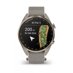 Montre GPS Garmin S72 - 43mm Titane Soft Gold/Rose