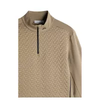 Pull J.Lindeberg Lassy Quarter Zip Mid Layer FW26 Brindle