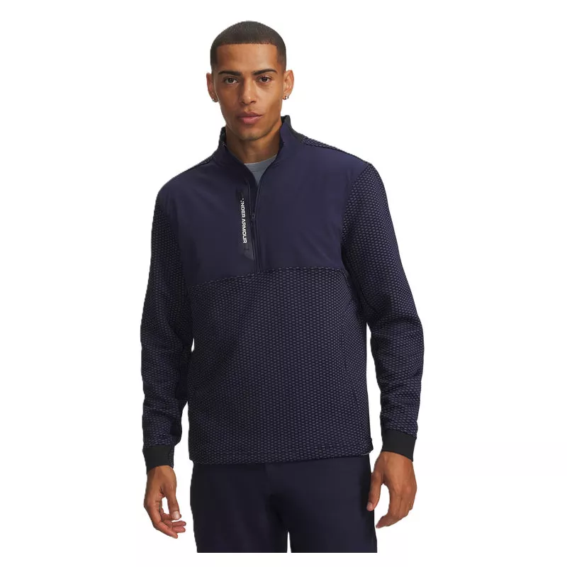 Sweat Under Armour UA Drive Pro Hybrid Half Zip FW26 Midnight Navy