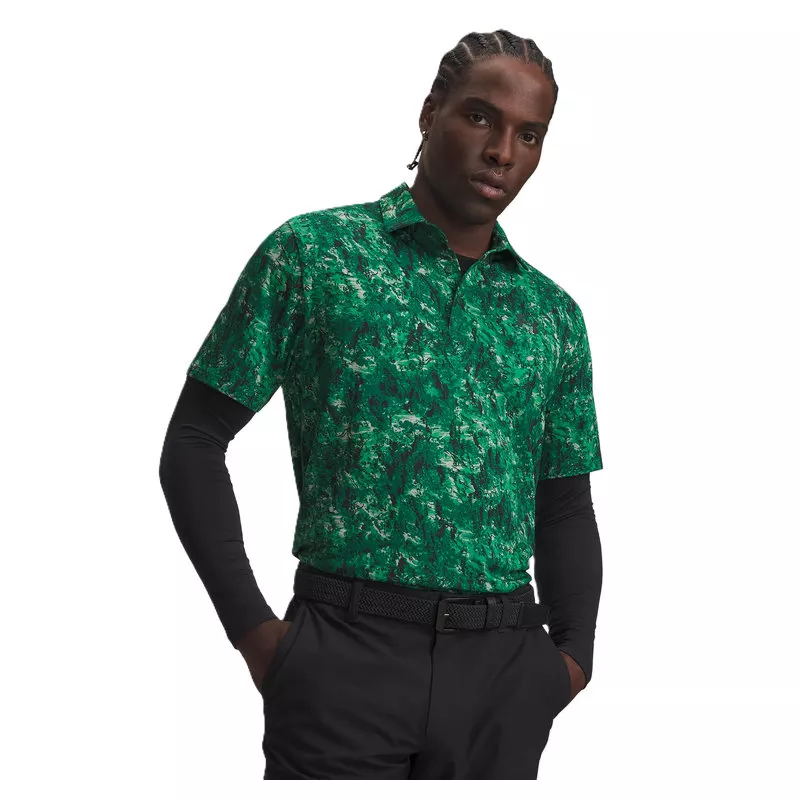 Polo Under Armour UA Playoff 3.0 Printed FW26 Campus Ivy