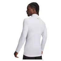 Sous Couches Under Armour ColdGear Fitted Mock FW26 White