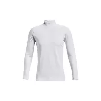 Sous Couches Under Armour ColdGear Fitted Mock FW26 White