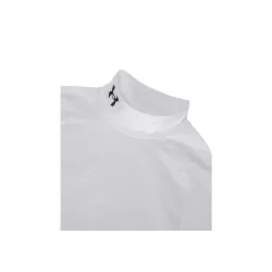 Sous Couches Under Armour ColdGear Fitted Mock FW26 White