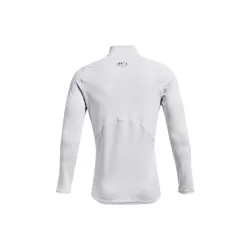 Sous Couches Under Armour ColdGear Fitted Mock FW26 White