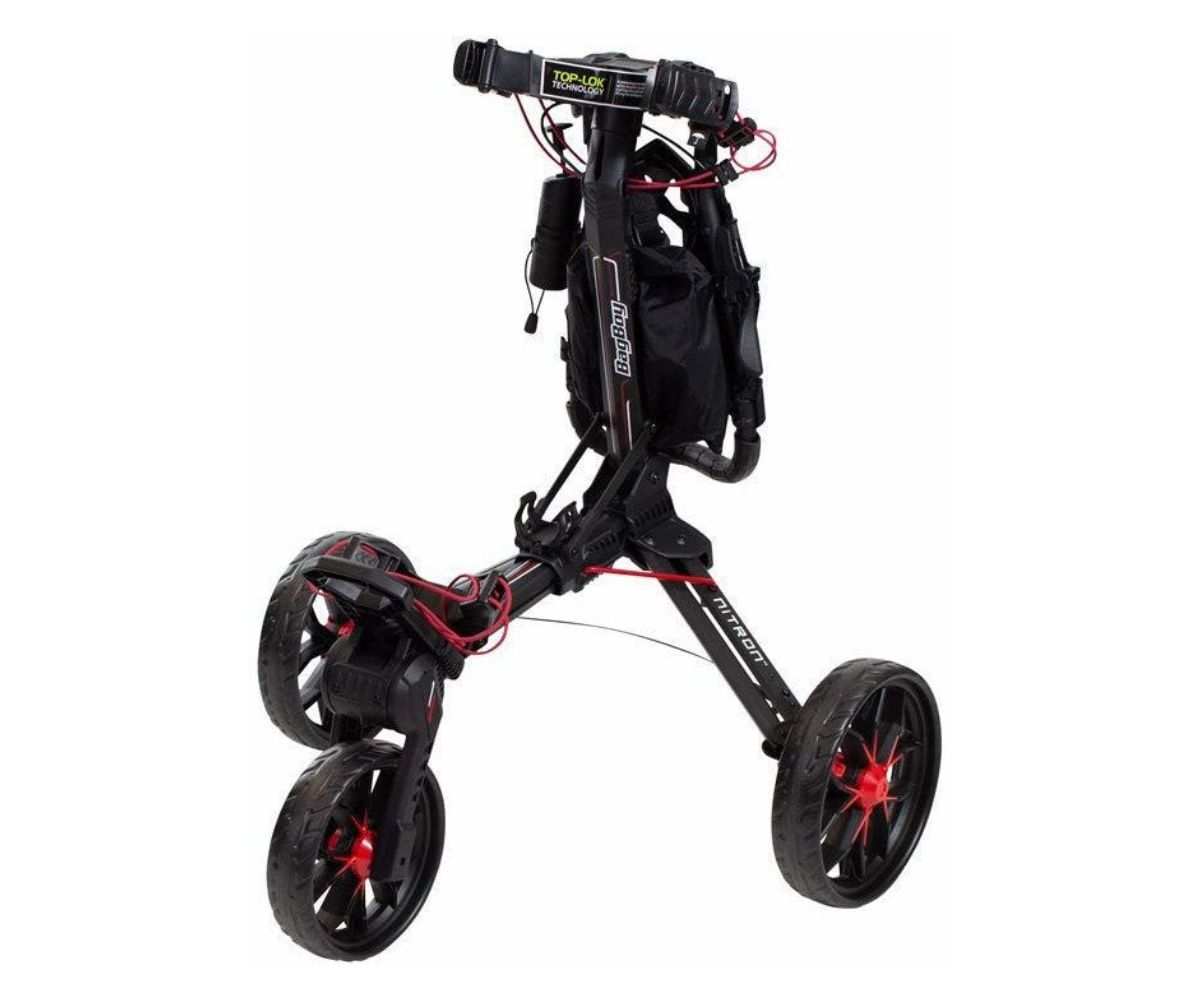 Chariot Manuel Bag Boy Nitron Léger, Compact et pliable en une fois