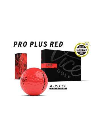 Présentation des balles Vice Pro Plus Neon Red