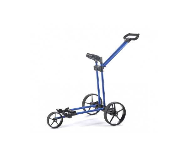 Chariot Manuel Flat Cat Push - Couleurs premium Présentation Bleu