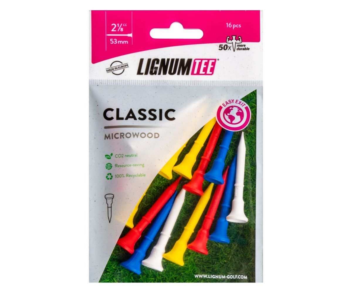 Tees Lignum 53mm Microwood x16 Multicolores