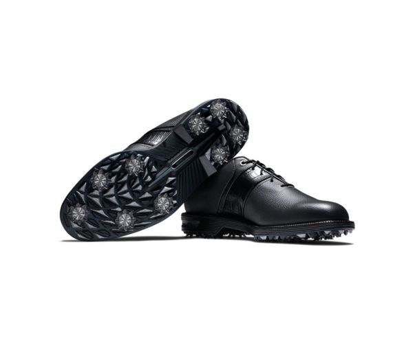 Chaussures Footjoy Premiere Series Packard Black Paire et Semelle