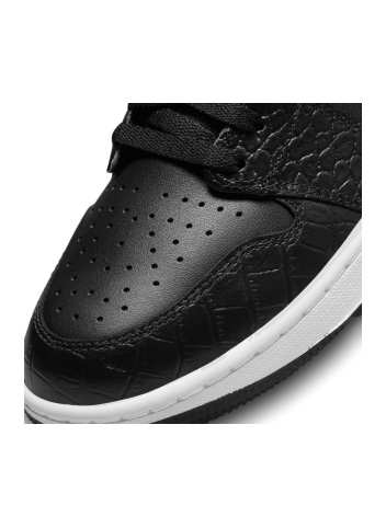 Chaussures Nike Air Jordan 1 Low G Black White Pointe Chaussure