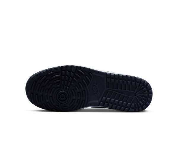 Chaussures Nike Air Jordan 1 Low Navy White Semelle