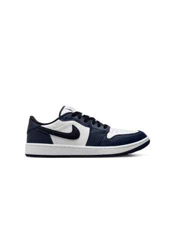Chaussures Nike Air Jordan 1 Low Navy White Présentation