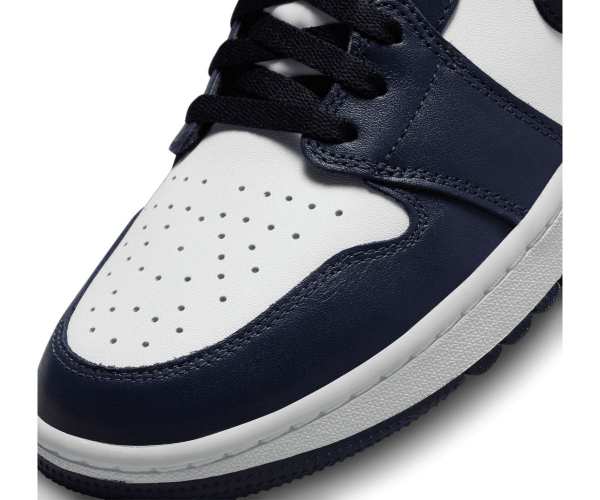 Chaussures Nike Air Jordan 1 Low Navy White Pointe Chaussure