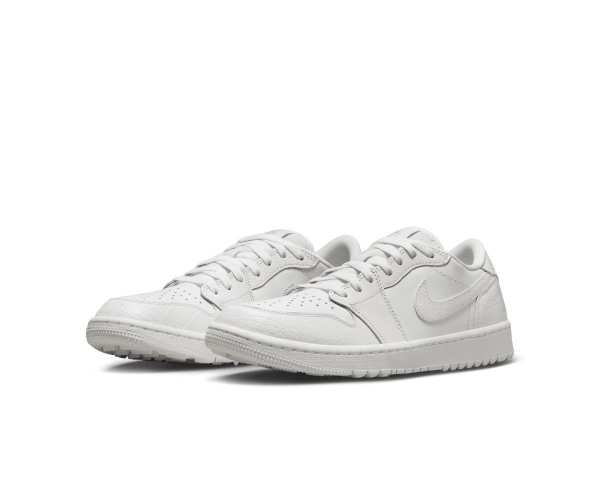 Chaussures Nike Air Jordan 1 Low White White Présentation Profil