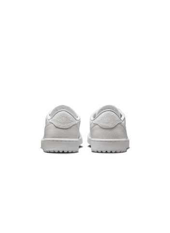 Chaussures Nike Air Jordan 1 Low White White Présentation Arrière