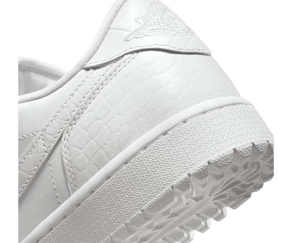 Chaussures Nike Air Jordan 1 Low White White Talon Chaussure