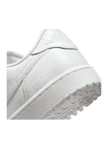 Chaussures Nike Air Jordan 1 Low White White Talon Chaussure