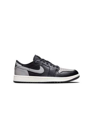 Chaussures Nike Air Jordan 1 Low Grey Black Présentation