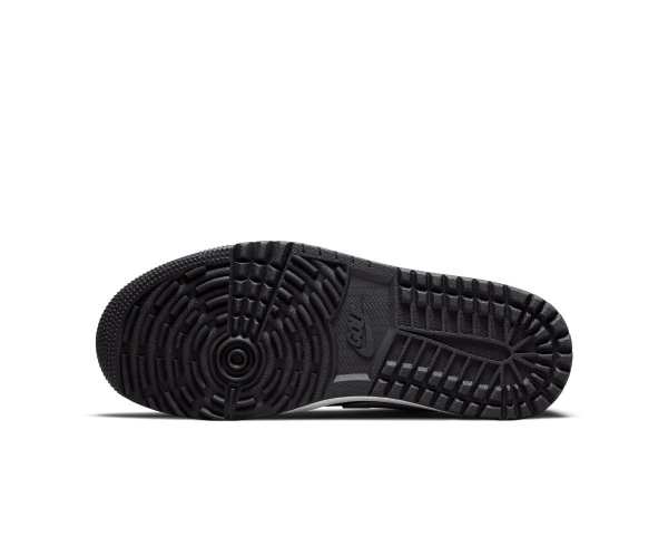 Chaussures Nike Air Jordan 1 Low Grey Black Présentation Semelle