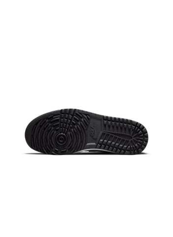 Chaussures Nike Air Jordan 1 Low Grey Black Présentation Semelle