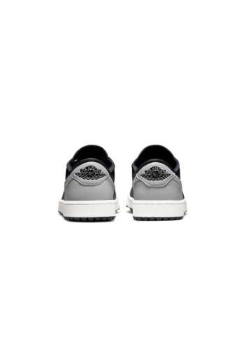 Chaussures Nike Air Jordan 1 Low Grey Black Présentation Arrière
