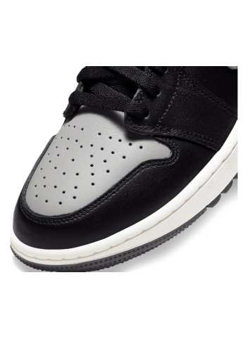 Chaussures Nike Air Jordan 1 Low Grey Black Pointe Chaussure