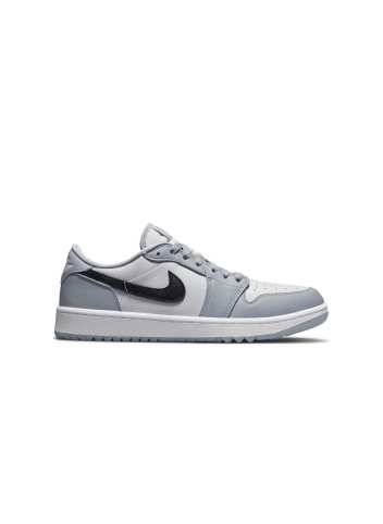 Chaussures Nike Air Jordan 1 Low Grey White Présentation