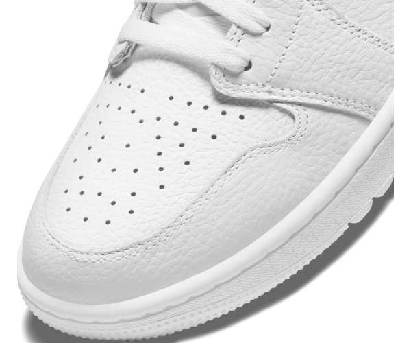 Chaussures Nike Air Jordan 1 Low Grey White Pointe Chaussure