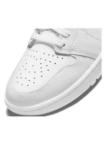 Chaussures Nike Air Jordan 1 Low Grey White Pointe Chaussure