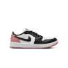 Chaussures Nike Air Jordan 1 Low White Black Pink Présentation