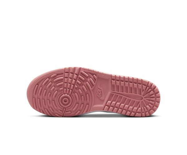 Chaussures Nike Air Jordan 1 Low White Black Pink Présentation Semelle