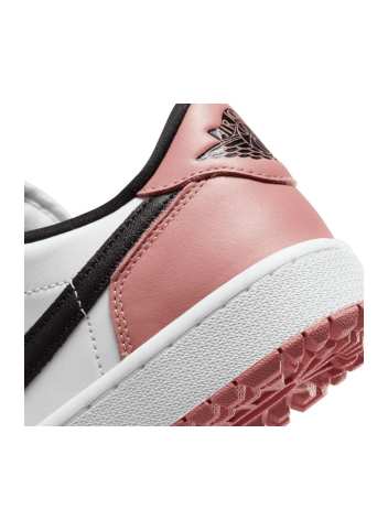 Chaussures Nike Air Jordan 1 Low White Black Pink Talon Chaussure